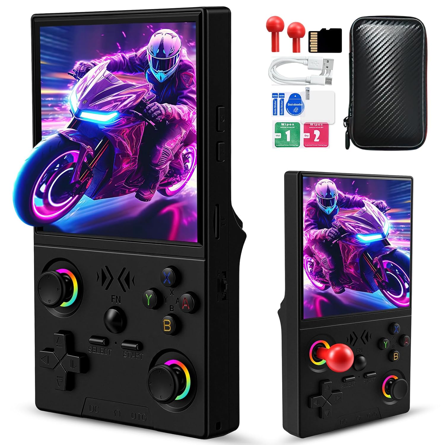 Retro Gaming Handheld Console - وحدة تحكم ألعاب محمولة كلاسيكية FLLBW