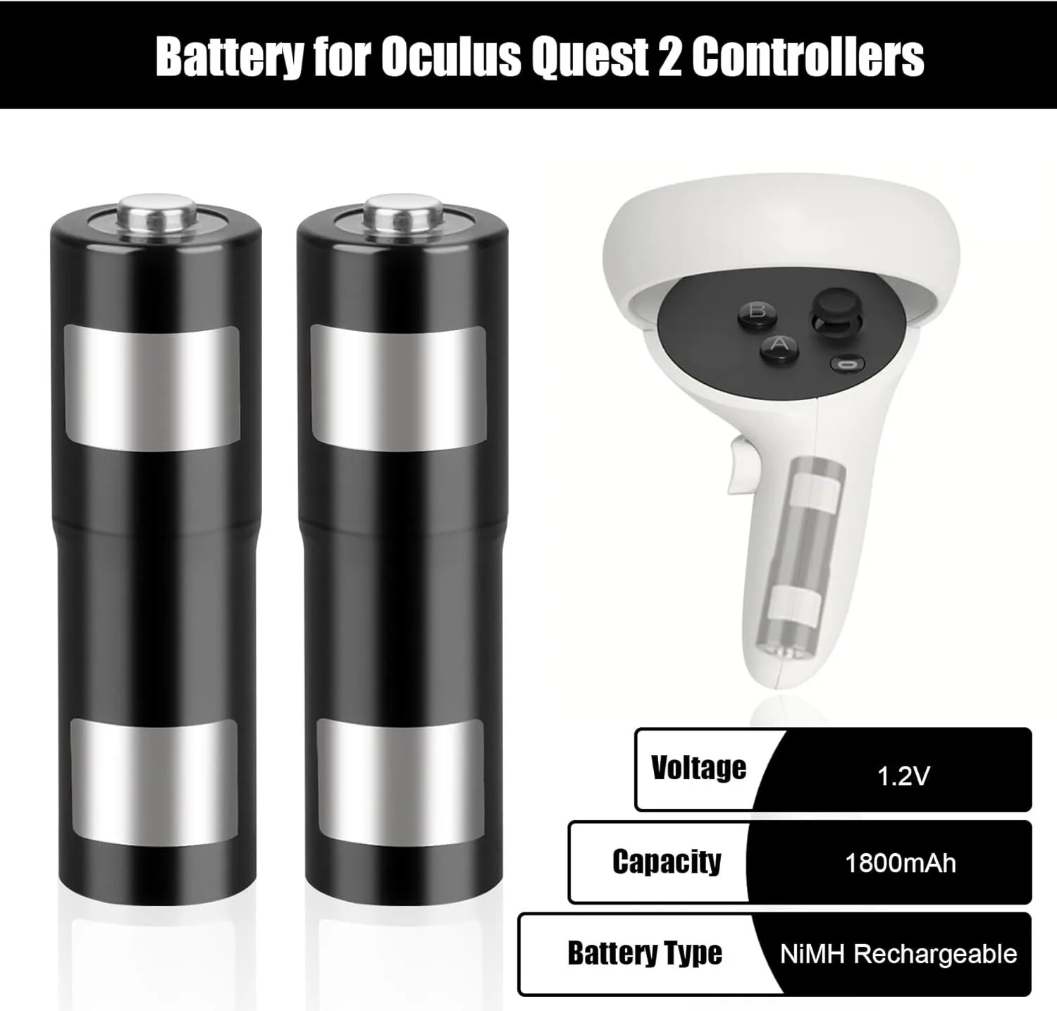 Rechargeable Battery Aa - بطارية قابلة للشحن لوحدة تحكم ميت