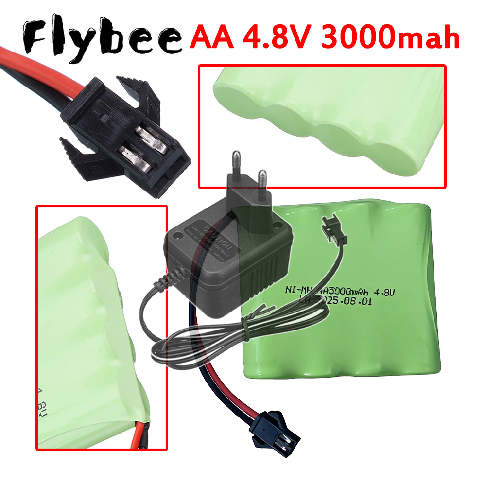 Rechargeable Battery Aa - بطارية قابلة لإعادة الشحن NiMH 4.8