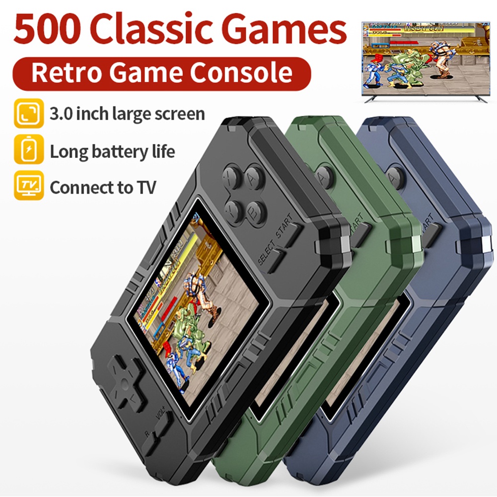 Retro Gaming Handheld Console - ممتاز! وحدة تحكم ألعاب محمولة صغيرة