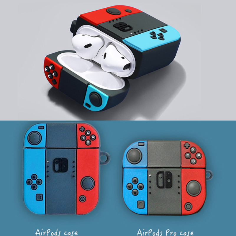 Retro Gaming Xbox - حافظة سماعات أذن لاسلكية بتقنية البلوتوث