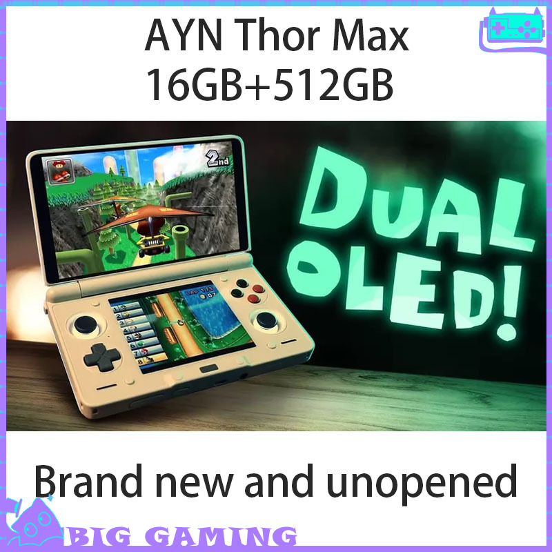 Retro Gaming Xbox - AYN Thor Max 16GB+512GB جهاز ألعاب