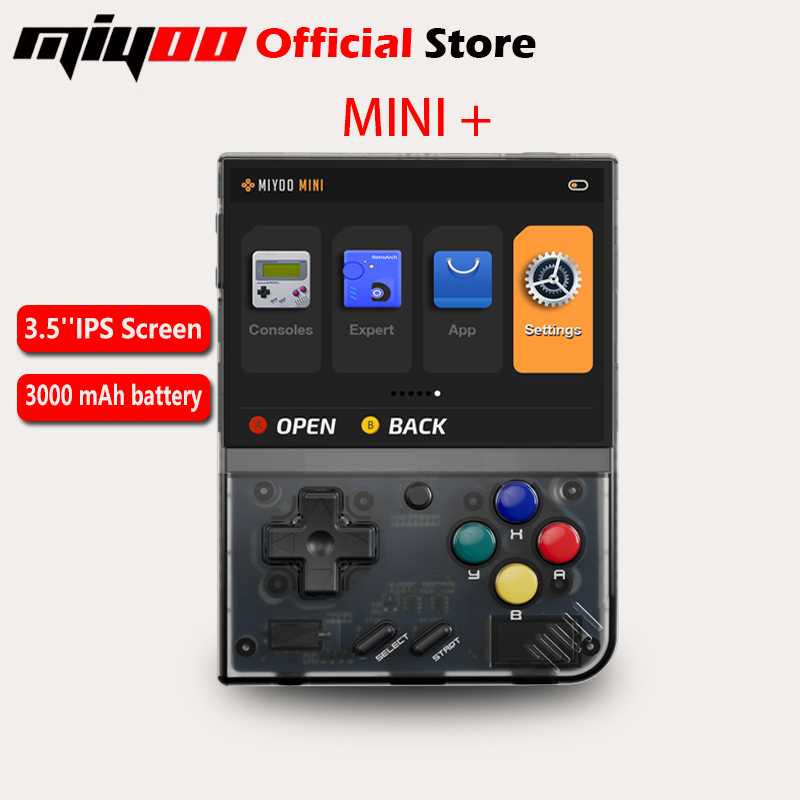 Retro Gaming Handheld Console - MIYOO Mini Plus وحدة تحكم ألعاب