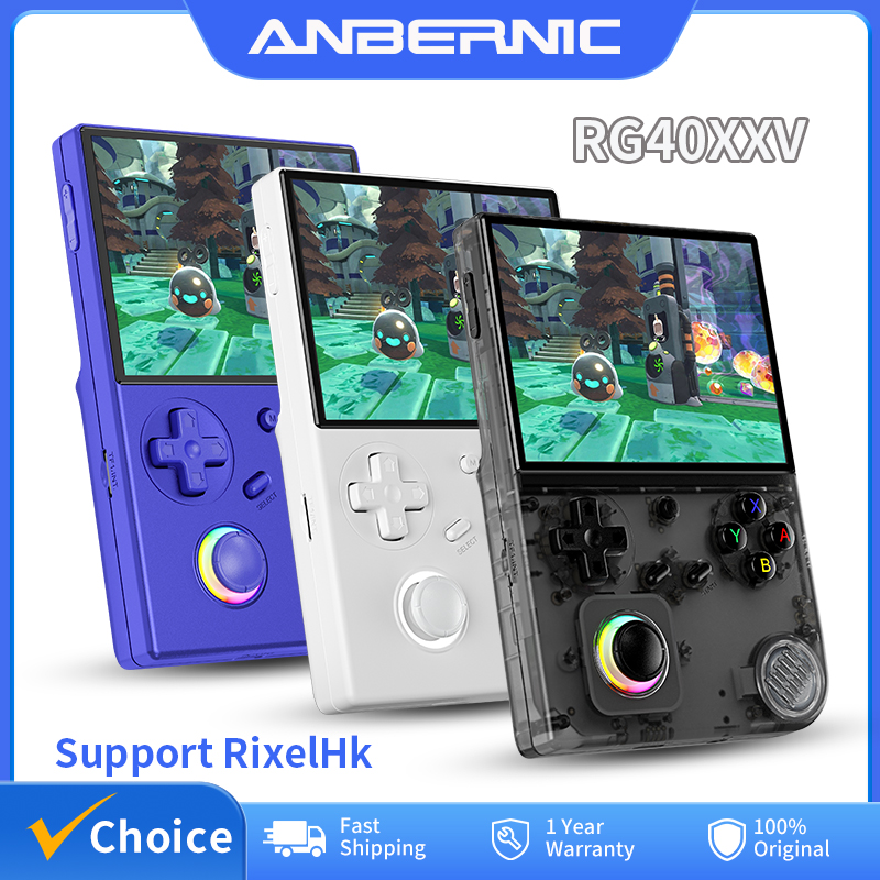 ANBERNIC RG40XXV ريترو وحدة تح - مراجعة Retro Gaming Art وسعره