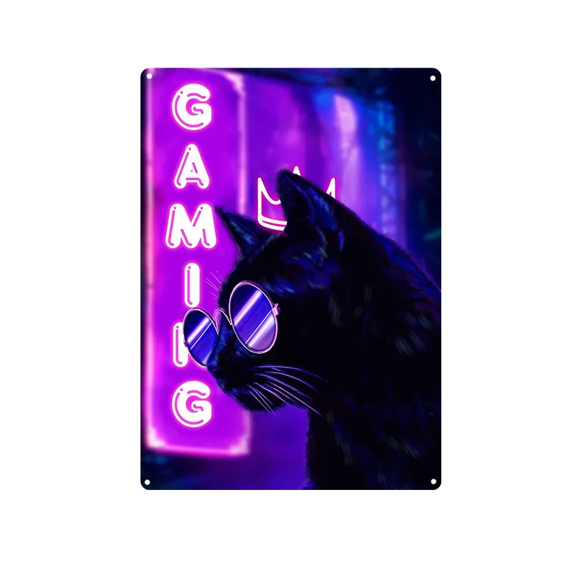 علامة قصدير عتيقة لقطط الألعاب - مراجعة Retro Gaming Cafe وسعره