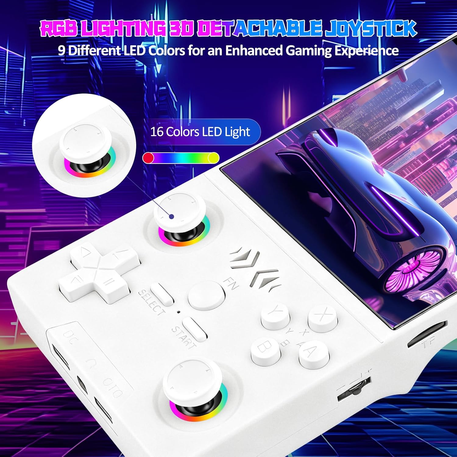 وحدة تحكم ألعاب محمولة كلاسيكي - مراجعة Retro Gaming Handheld Console وسعره