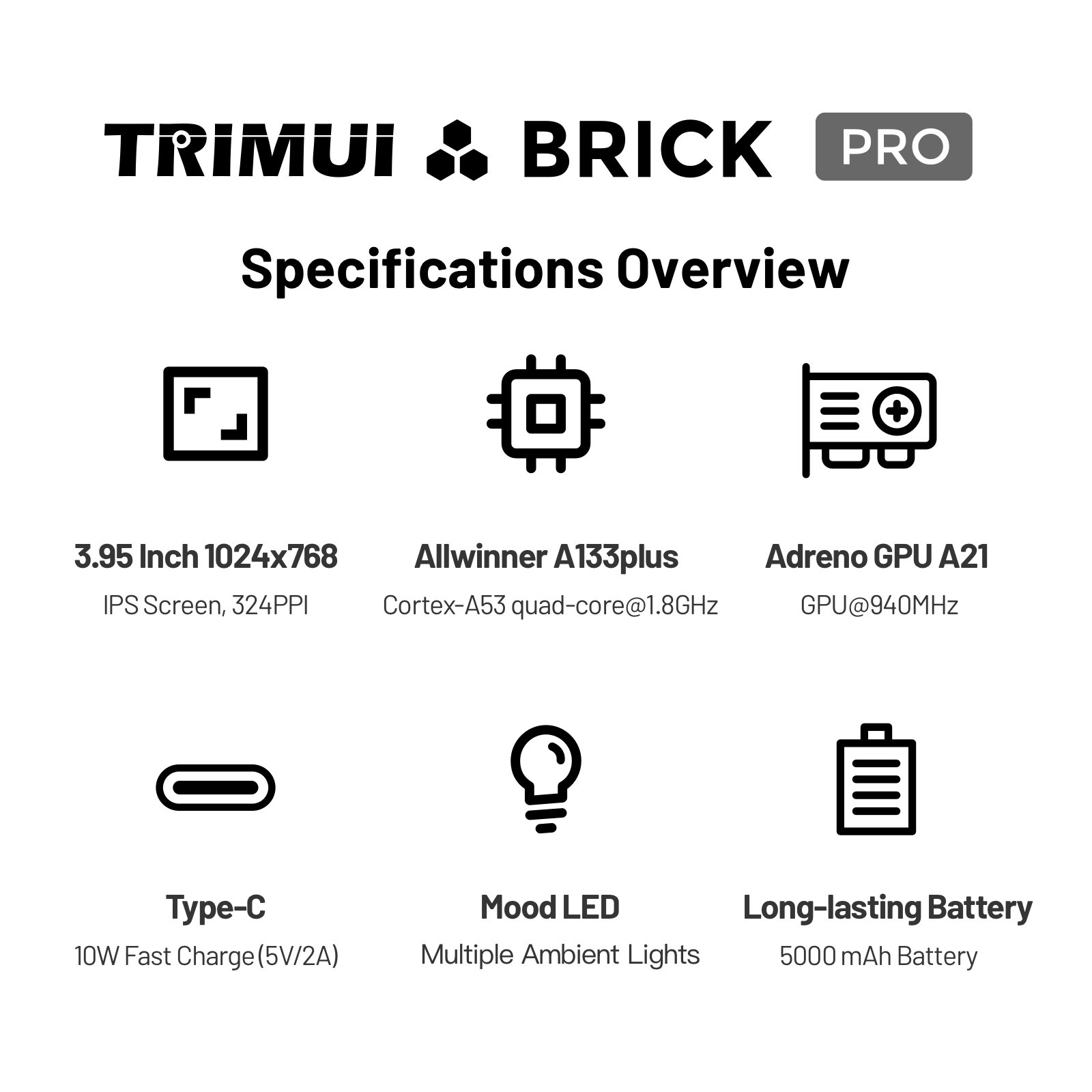 جهاز ألعاب محمول TRIMUI Brick  - مراجعة Retro Gaming Handheld Console وسعره