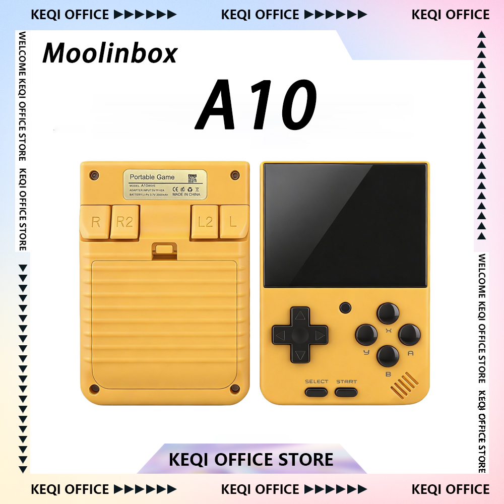مولينبوكس A10 ميني ريترو وحدة  - مراجعة Retro Gaming Handheld Console وسعره