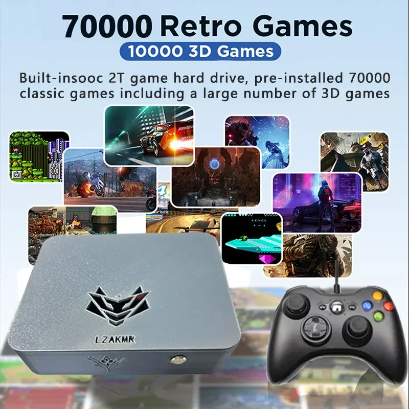 جهاز ألعاب AK1 Pro بنظام مزدوج - مراجعة Retro Gaming Play Zone وسعره
