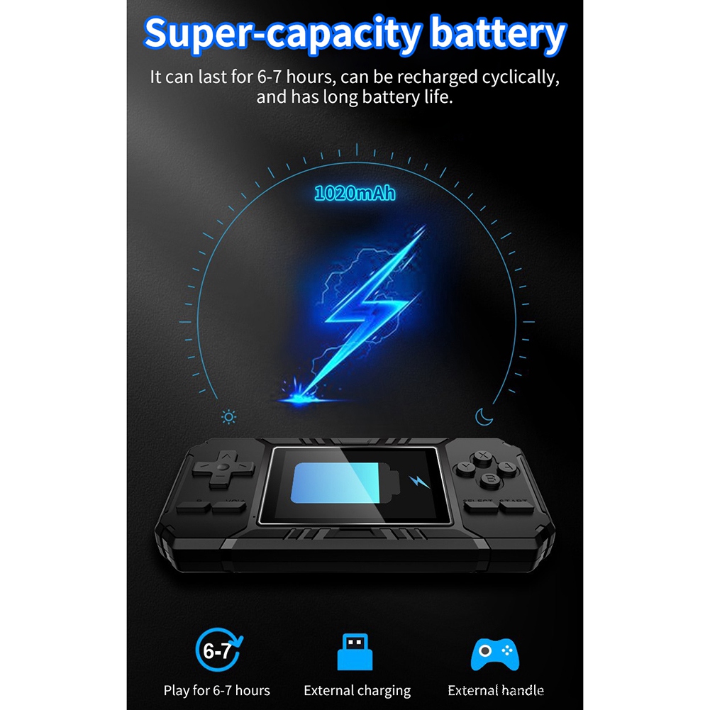 ممتاز! وحدة تحكم ألعاب محمولة  - مراجعة Retro Gaming Handheld Console وسعره