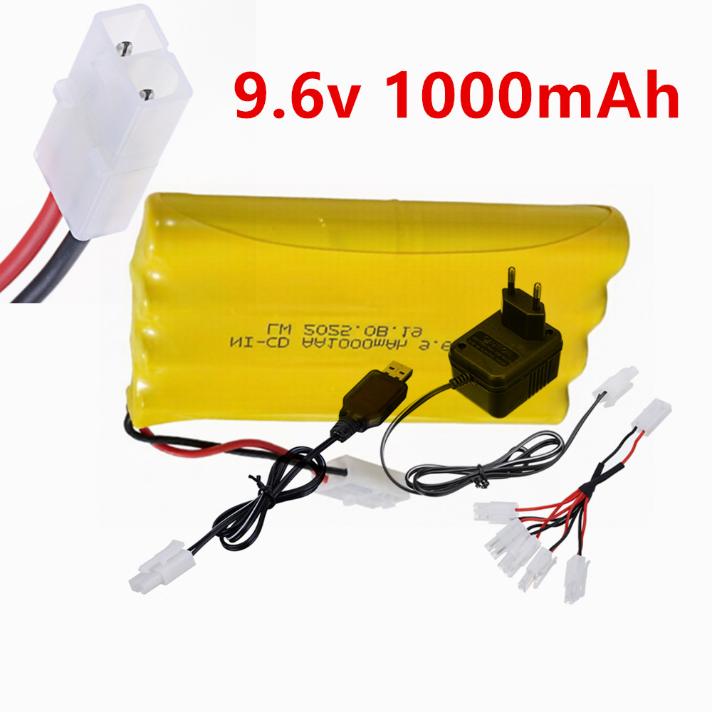 بطارية قابلة لإعادة الشحن 9.6  - مراجعة Rechargeable Battery Aa وسعره