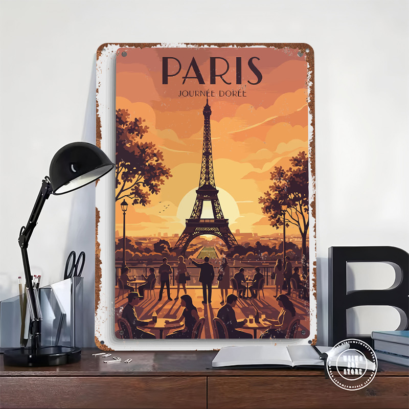 ملصق سفر مطبوع بتصميم باريس جو - مراجعة Retro Gaming Paris وسعره