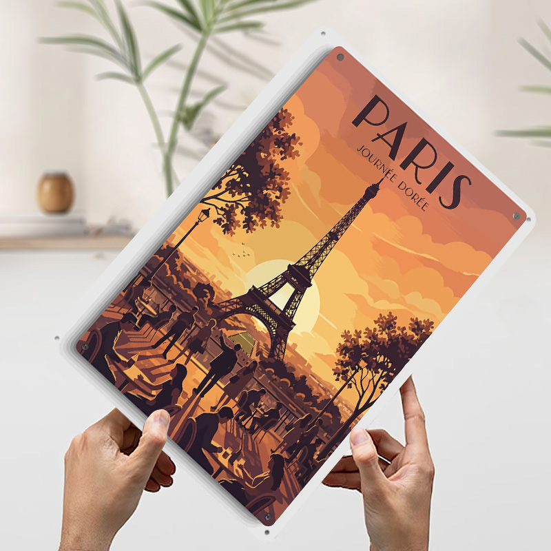 ملصق سفر مطبوع بتصميم باريس جو - مراجعة Retro Gaming Paris وسعره
