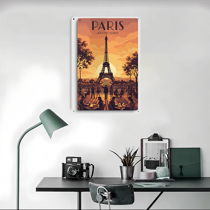 ملصق سفر مطبوع بتصميم باريس جو - مراجعة Retro Gaming Paris وسعره