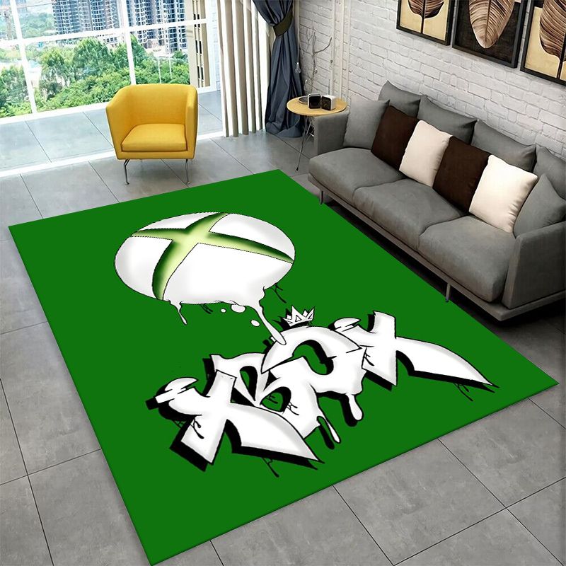 سجادة بتصميم شعار ألعاب إكس بو - مراجعة Retro Gaming Xbox وسعره