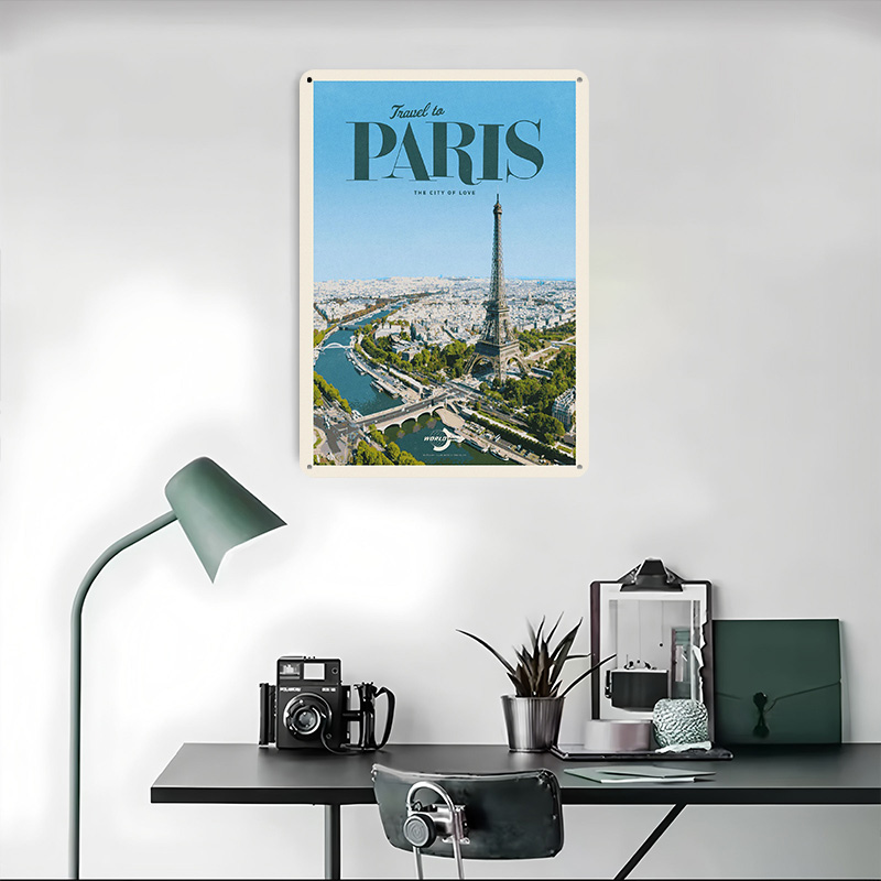 ملصق مطبوع بتصميم 'السفر إلى ب - مراجعة Retro Gaming Paris وسعره