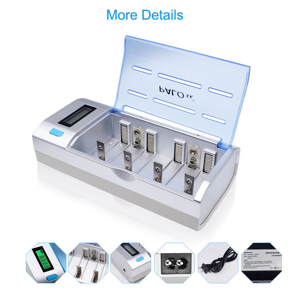 بالو متعددة الوظائف شاحن بطاري - مراجعة Rechargeable Battery Aa وسعره