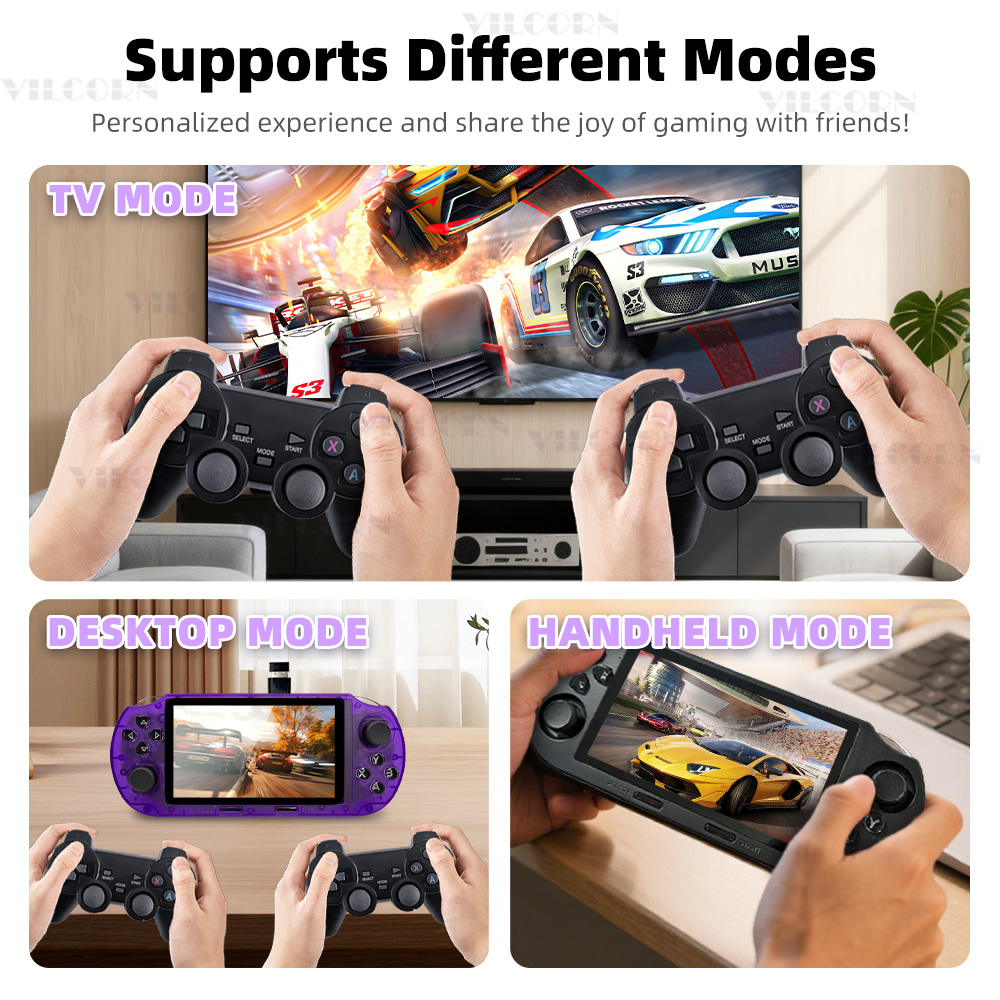 وحدة تحكم ألعاب محمولة VILCORN - مراجعة Retro Gaming Play Zone وسعره
