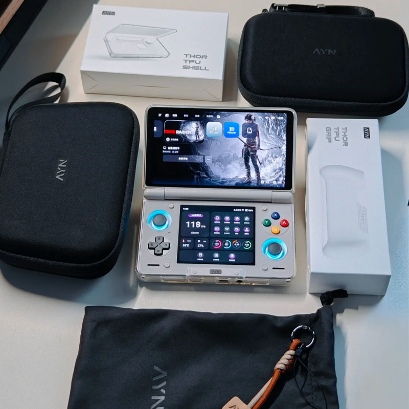 AYN Thor Max 16GB+512GB جهاز أ - مراجعة Retro Gaming Xbox وسعره