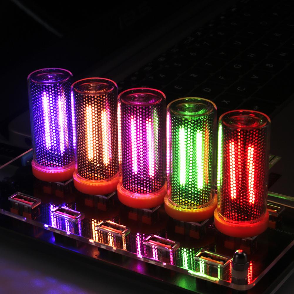 RGB LED Nixie أنبوب أضواء الرج - مراجعة Retro Gaming Youtube وسعره