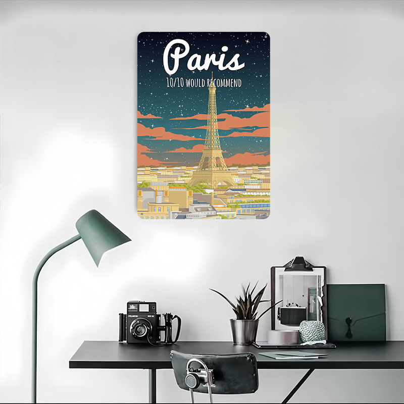 لوحة معدنية عتيقة مخصصة بتصميم - مراجعة Retro Gaming Paris وسعره