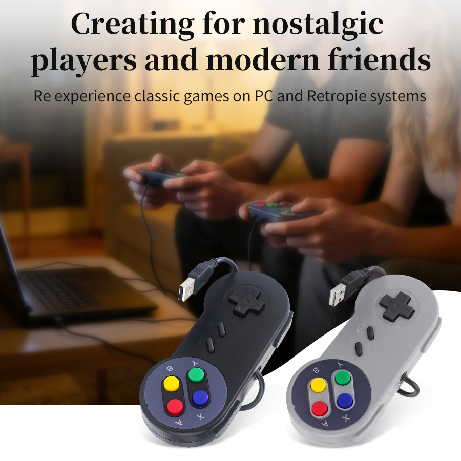 يد تحكم USB للألعاب، عصا تحكم  - مراجعة Retro Pc Gaming وسعره