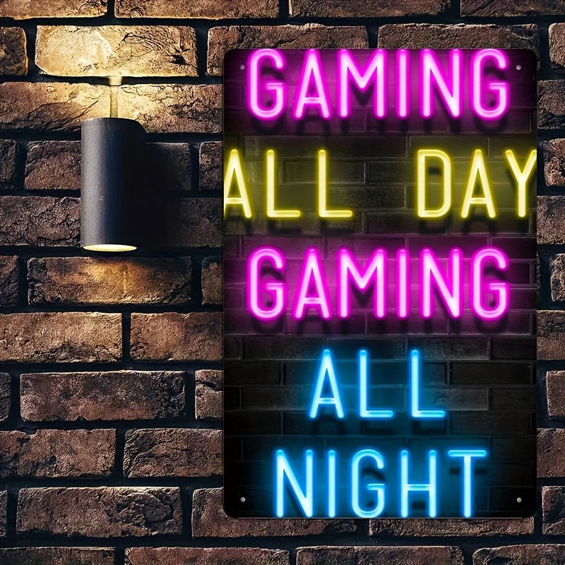 لوحة فنية جدارية معدنية عتيقة  - مراجعة Retro Gaming Cafe وسعره